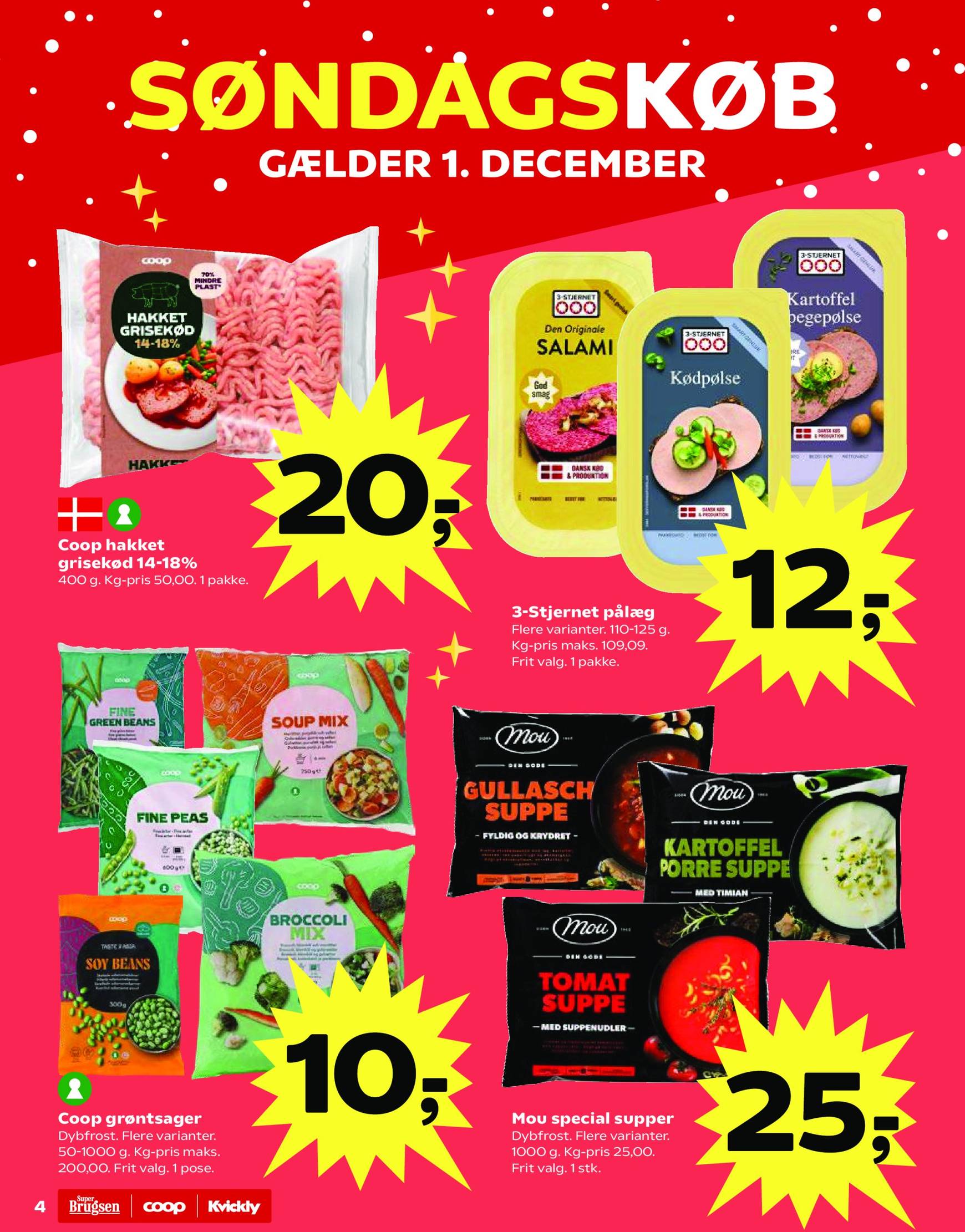 coop-super-brugsen - COOP - Super Brugsen - Black weekend tilbudsavis gyldig fra 29.11. - 05.12. - page: 4