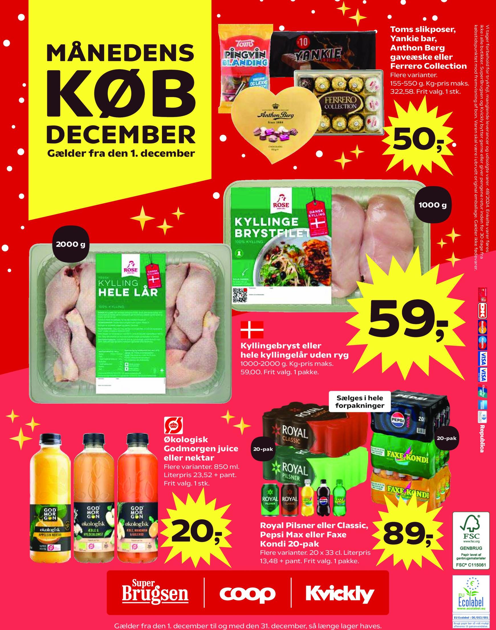 coop-super-brugsen - COOP - Super Brugsen - Black weekend tilbudsavis gyldig fra 29.11. - 05.12. - page: 42