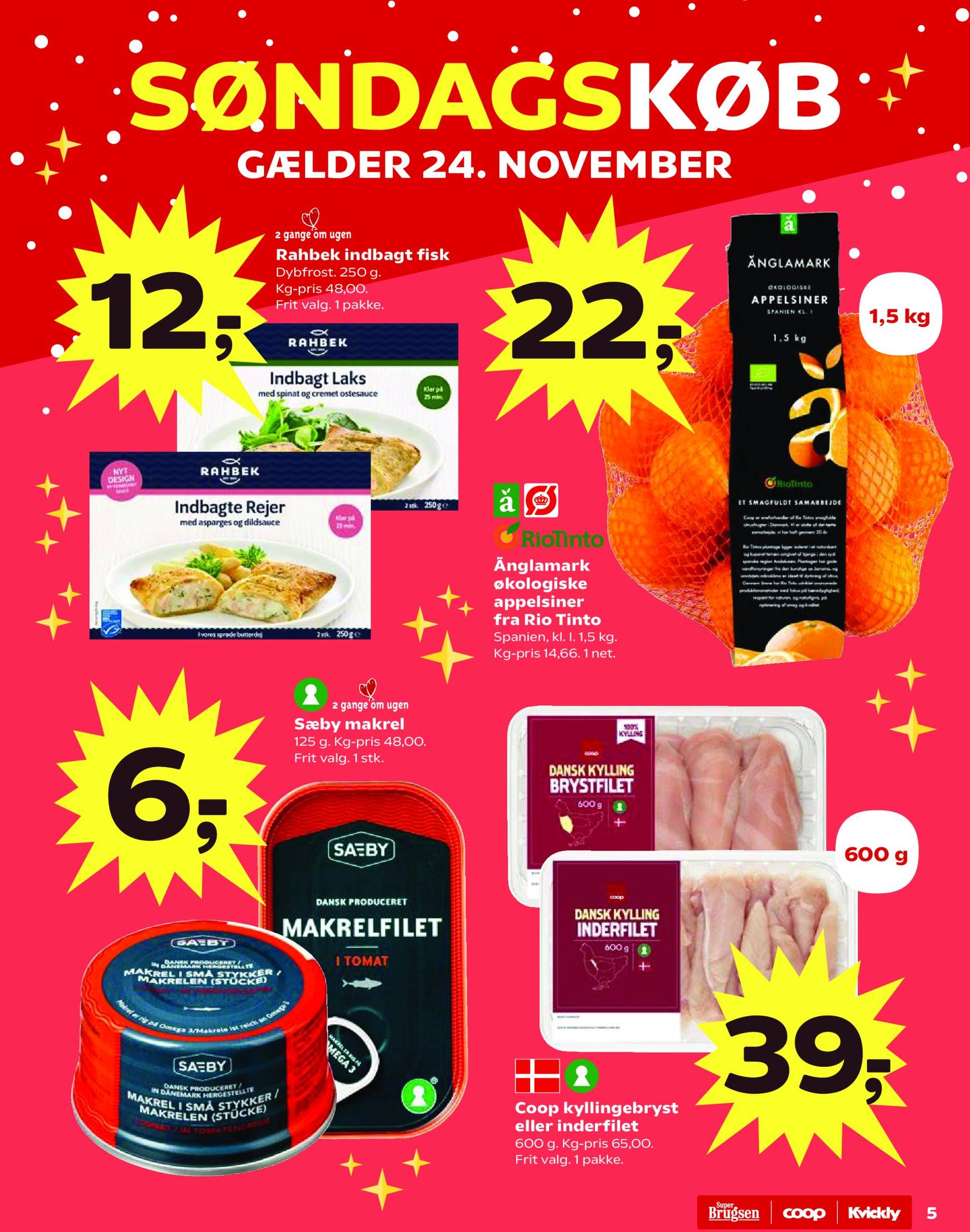 coop-super-brugsen - COOP - Super Brugsen tilbudsavis gyldig fra 22.11. - 28.11. - page: 5