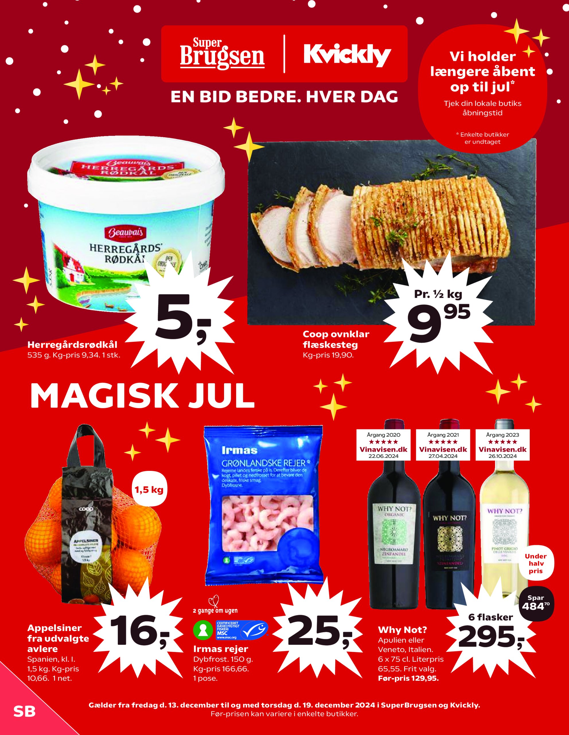 coop-super-brugsen - COOP - Super Brugsen tilbudsavis gyldig fra 13.12. - 19.12.