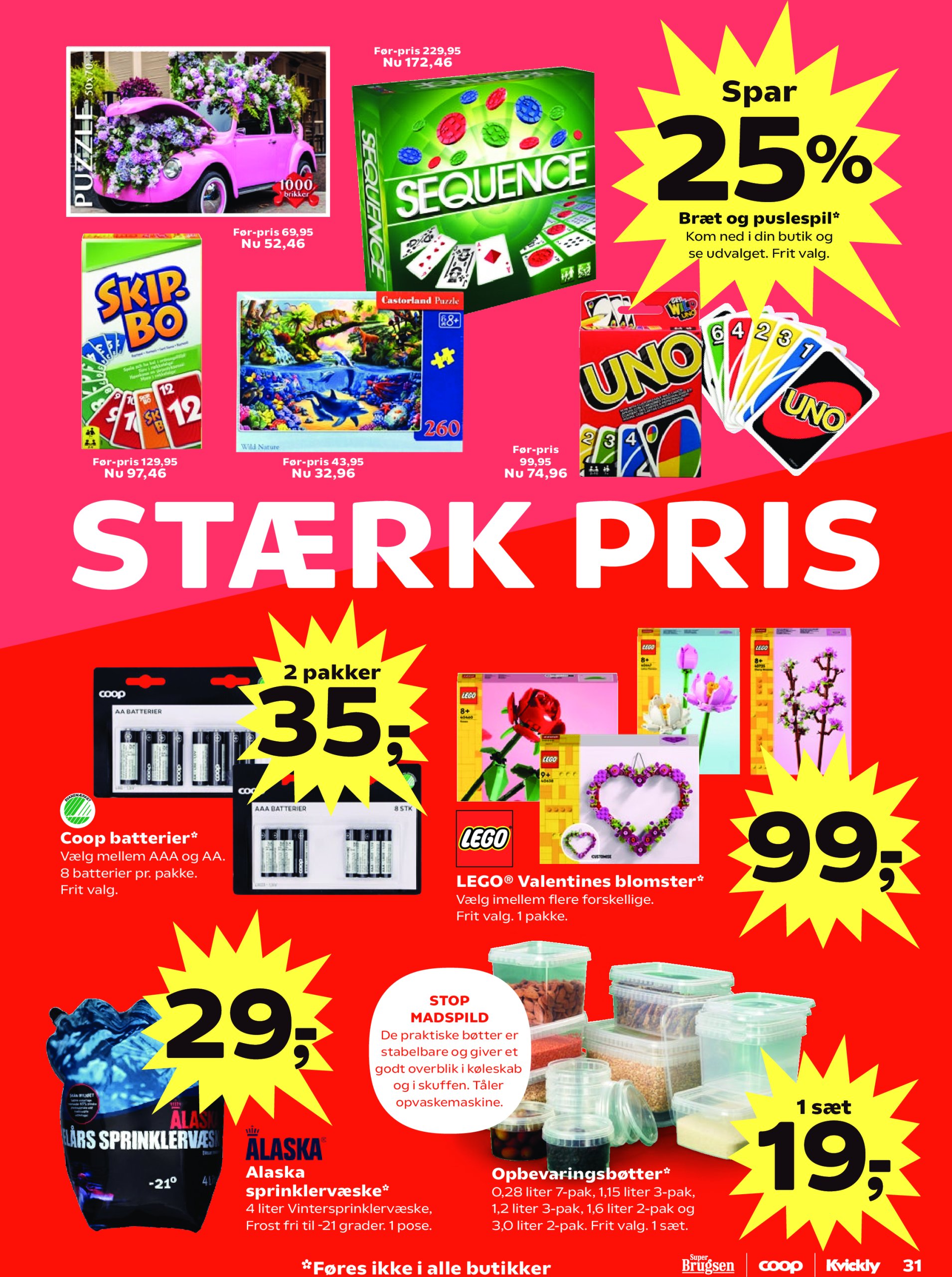 coop-super-brugsen - COOP - Super Brugsen tilbudsavis gyldig fra 31.01. - 06.02. - page: 31