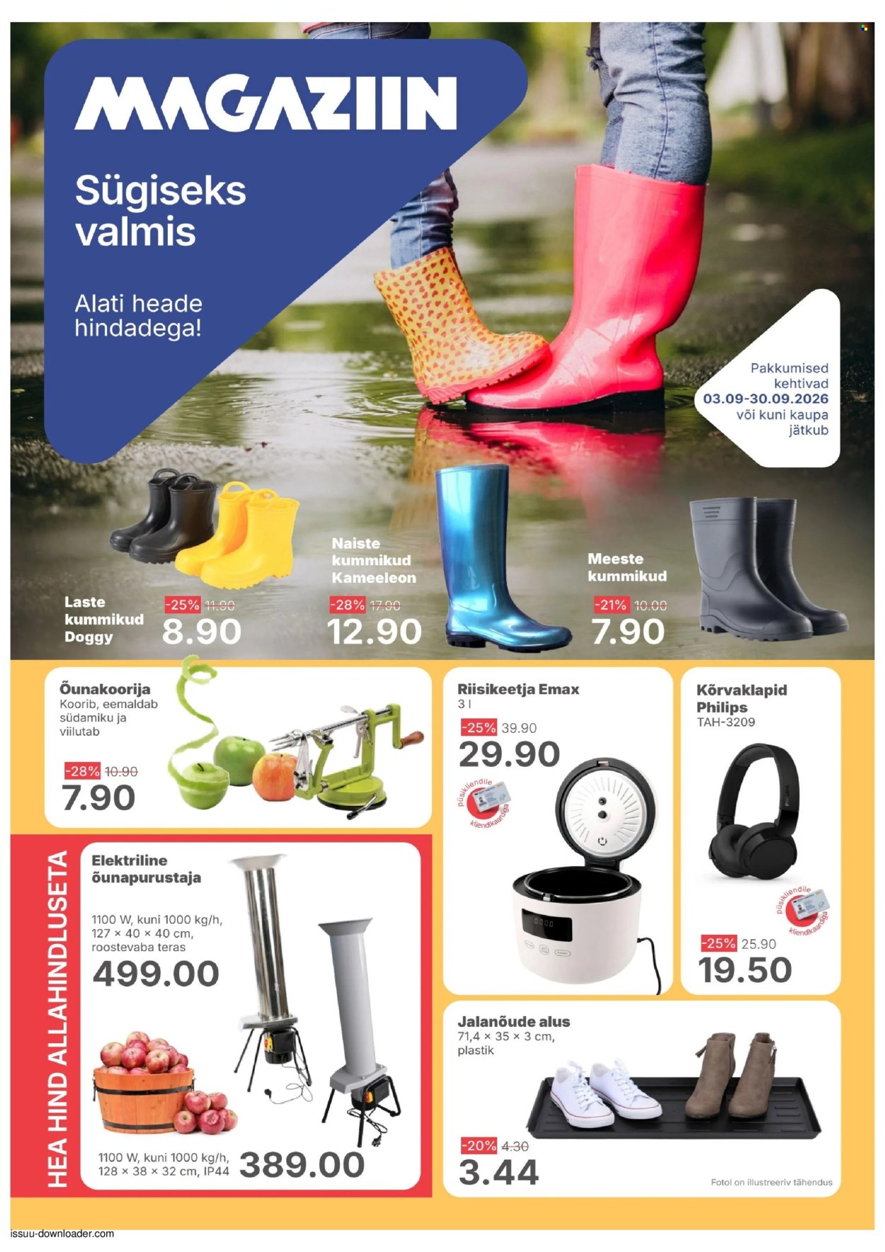 magaziin - Magaziin kliendileht (3.09 - 30.09.2026) - page: 1
