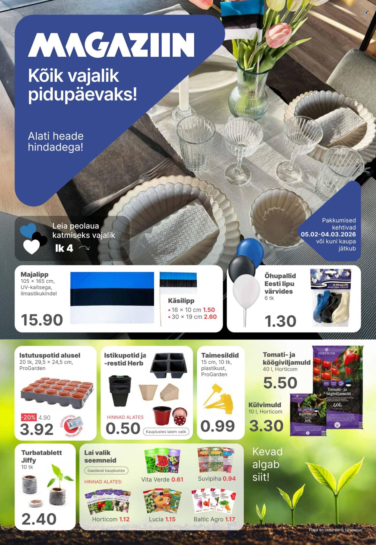 magaziin - Magaziin kliendileht - Sõbrakuu parimad pakkumised (5.02 - 4.03.2026)