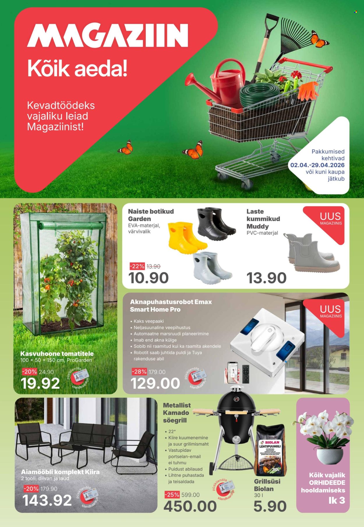 magaziin - Magaziin kliendileht - Aprillikuu oodatud pakkumised (2.04 - 29.04.2026) - page: 1