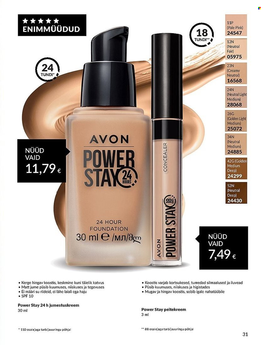 avon - Avon kliendileht - page: 31