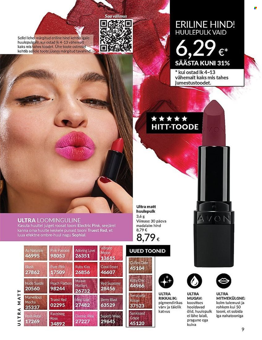 avon - Avon kliendileht (1.06 - 30.06.2024) - page: 9