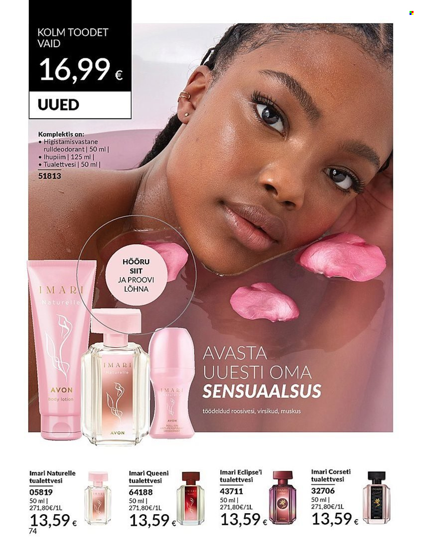 avon - Avon kliendileht (1.06 - 30.06.2024) - page: 74