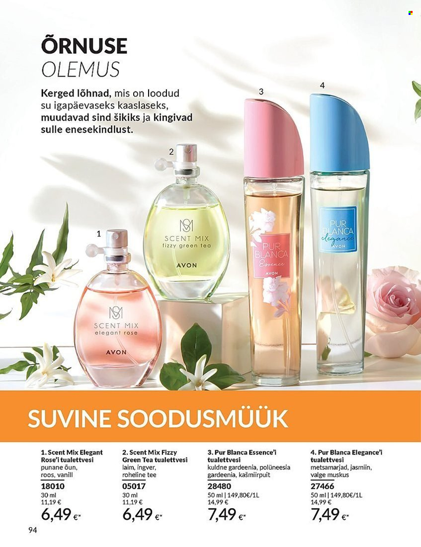 avon - Avon kliendileht (1.07 - 31.07.2024) - page: 94