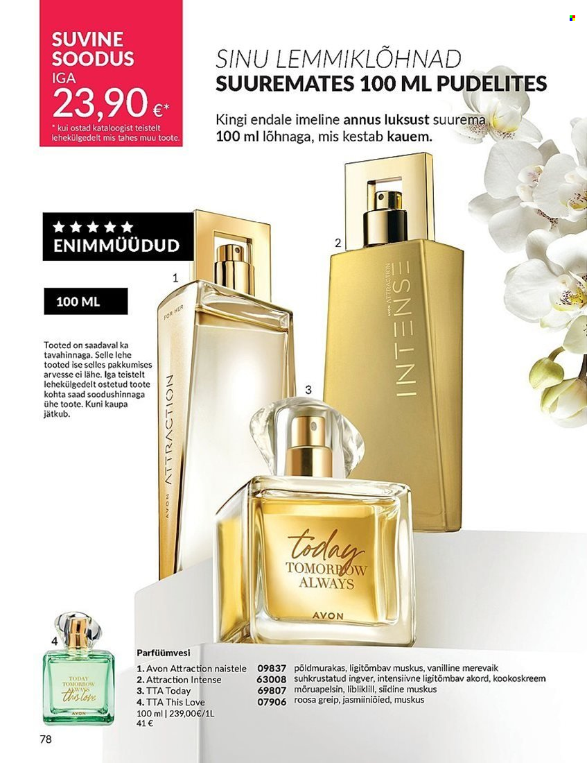 avon - Avon kliendileht (1.07 - 31.07.2024) - page: 78