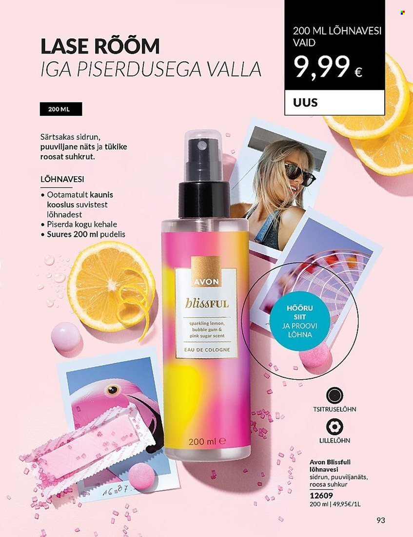 avon - Avon kliendileht (1.07 - 31.07.2024) - page: 93