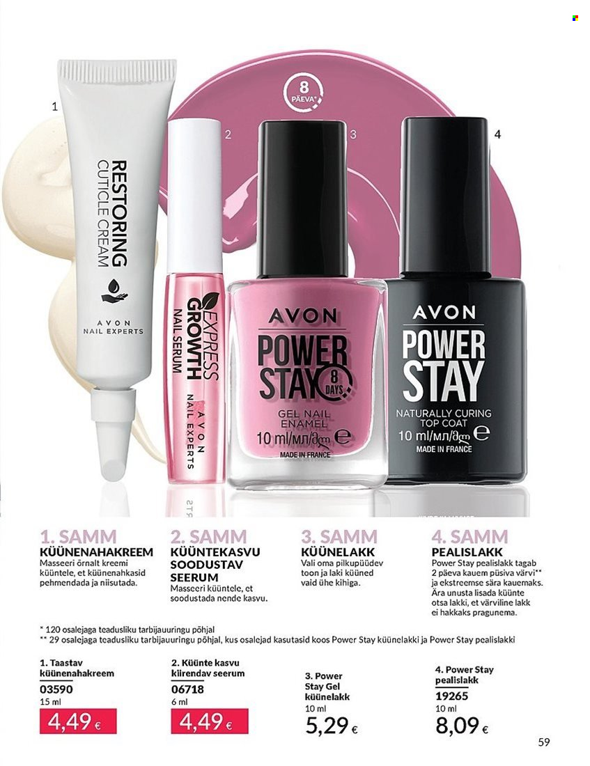 avon - Avon kliendileht (1.07 - 31.07.2024) - page: 59