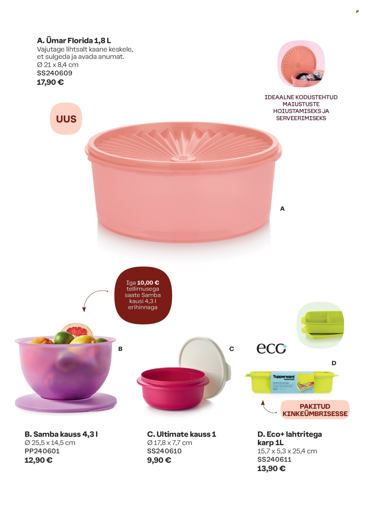 tupperware - Tupperware kliendileht - Värvime MAAILMA - page: 7