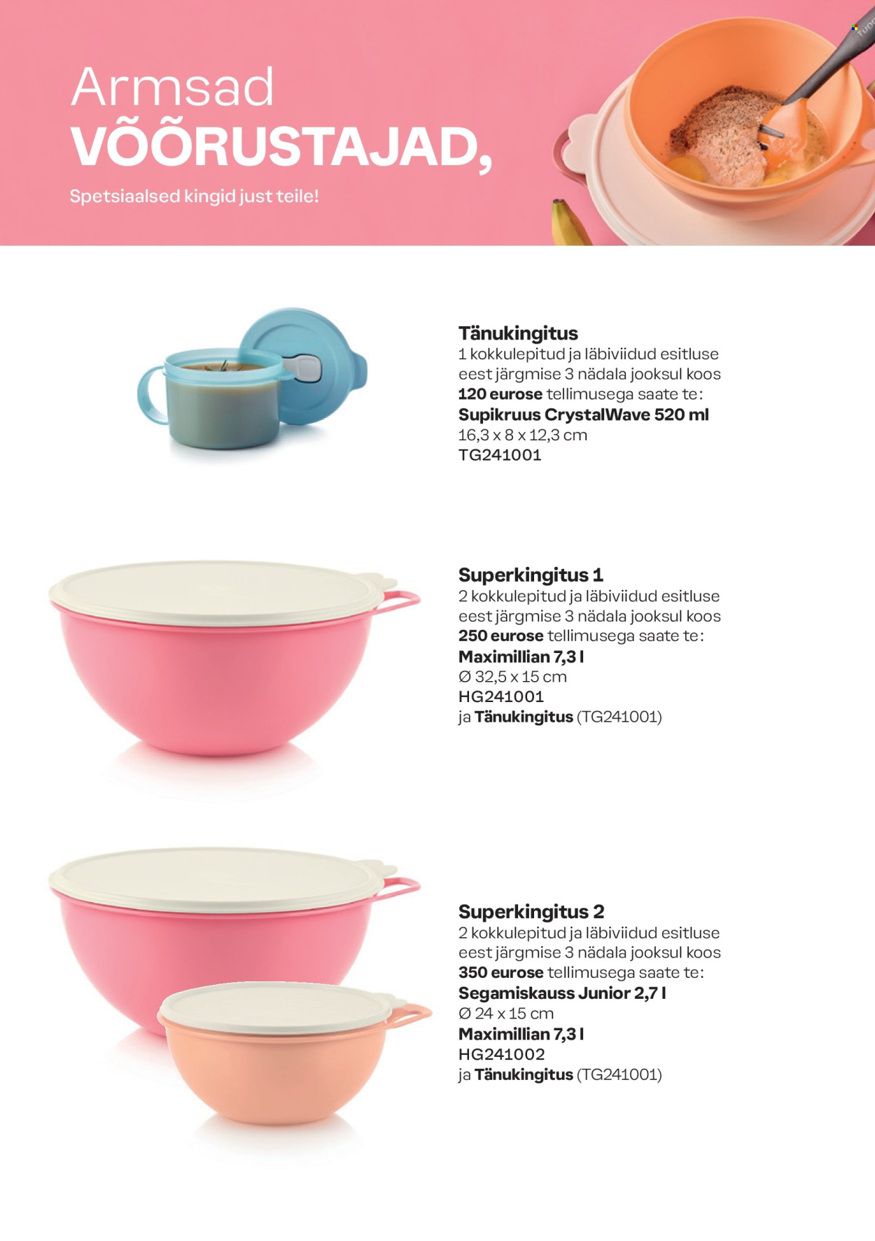 tupperware - Tupperware kliendileht - TÄHISTADES Naistepäeva INSPIRATSIOONIGA - page: 15