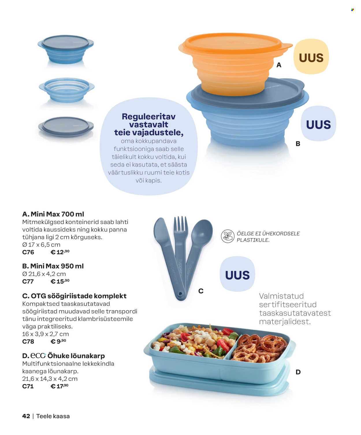 tupperware - Tupperware kliendileht - KEVAD & SUVI 2024 - page: 42