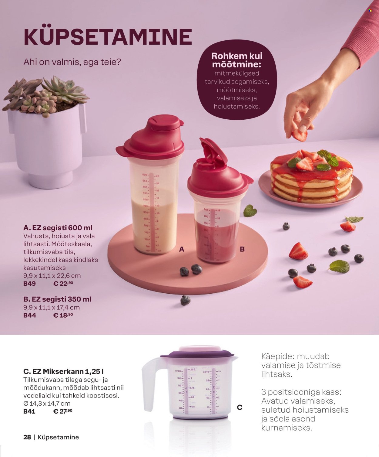 tupperware - Tupperware kliendileht - KEVAD & SUVI 2024 - page: 28