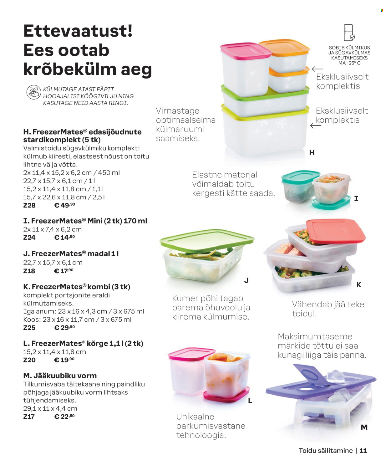 tupperware - Tupperware kliendileht - KEVAD & SUVI 2024 - page: 11