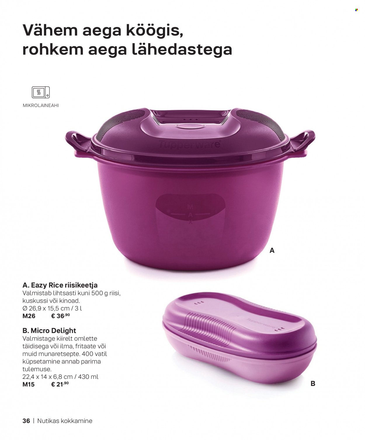 tupperware - Tupperware kliendileht - Sugis & Talv - page: 36