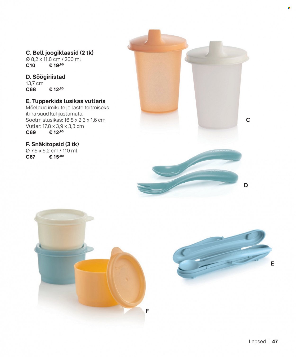 tupperware - Tupperware kliendileht - Sugis & Talv - page: 47