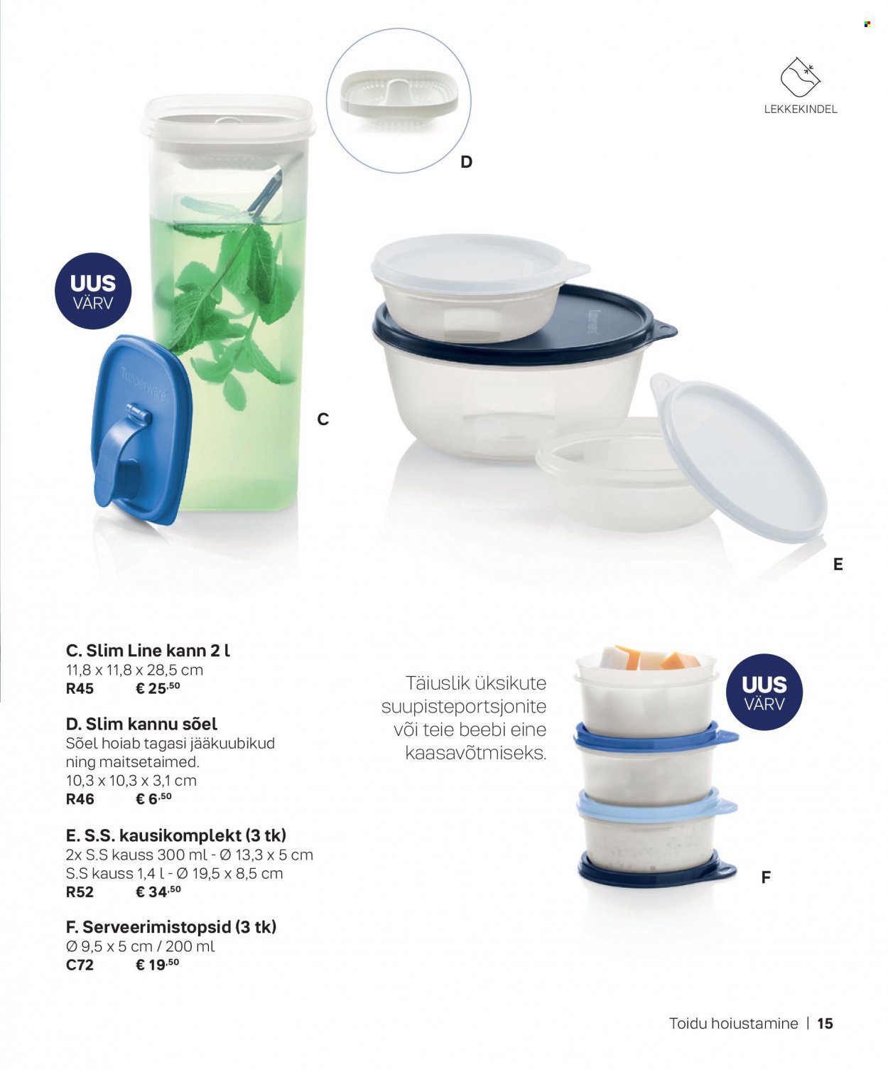 tupperware - Tupperware kliendileht - Sugis & Talv - page: 15