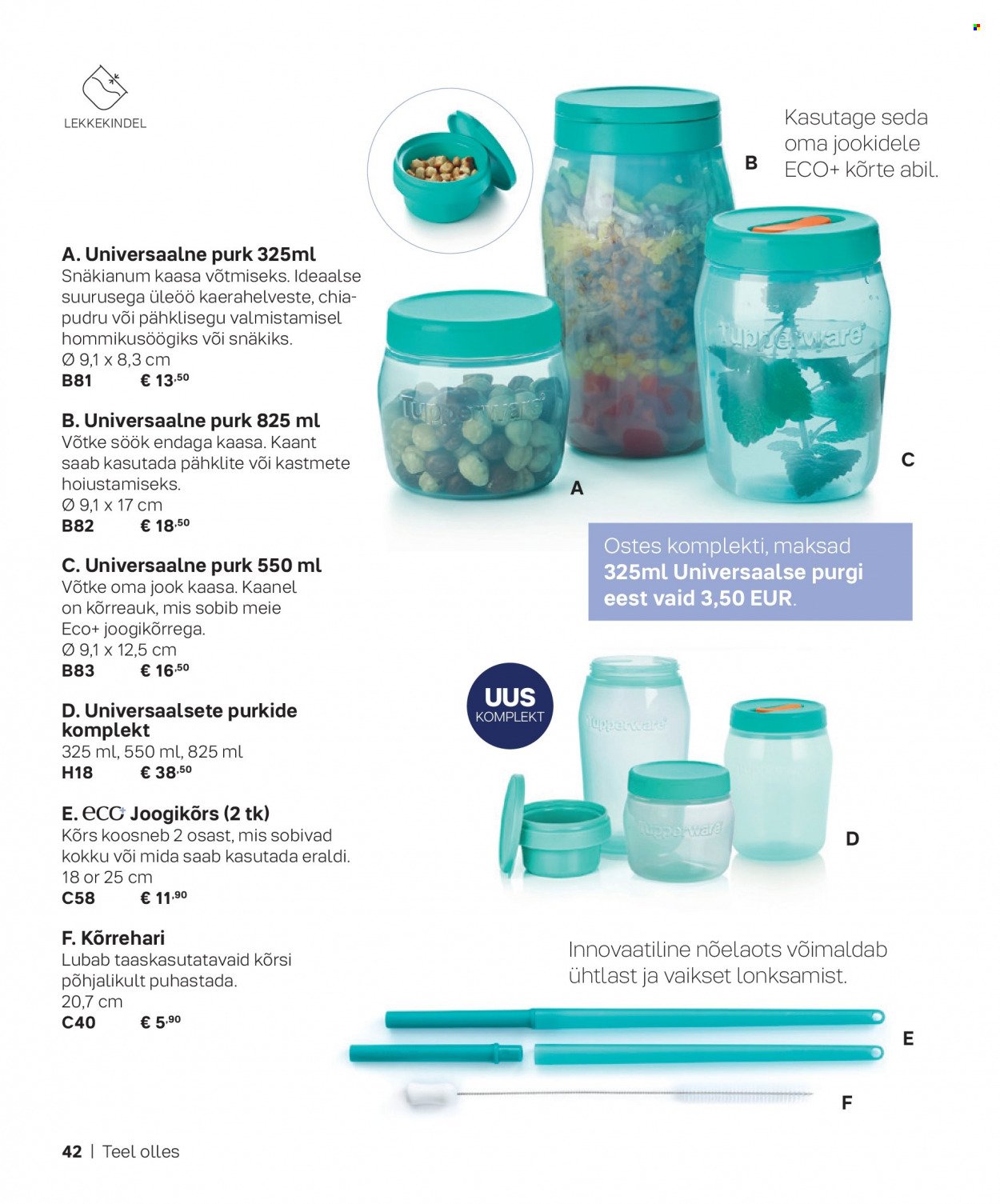 tupperware - Tupperware kliendileht - Sugis & Talv - page: 42