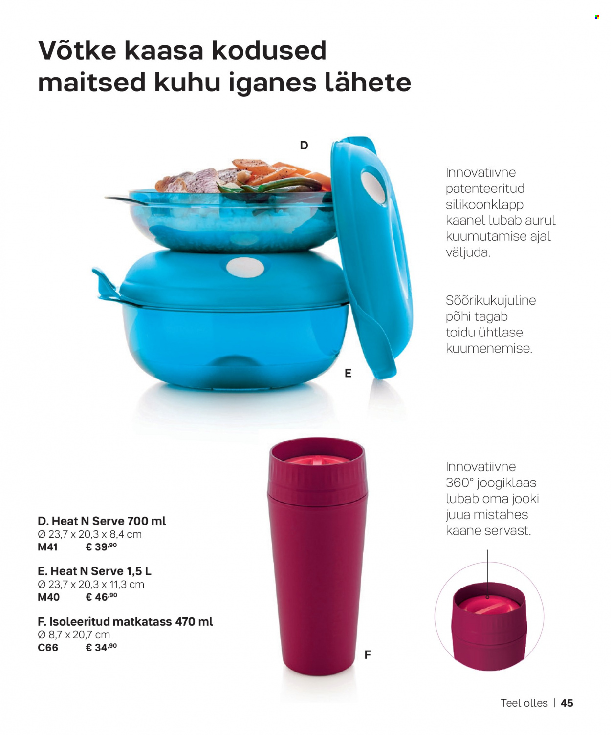 tupperware - Tupperware kliendileht - Sugis & Talv - page: 45