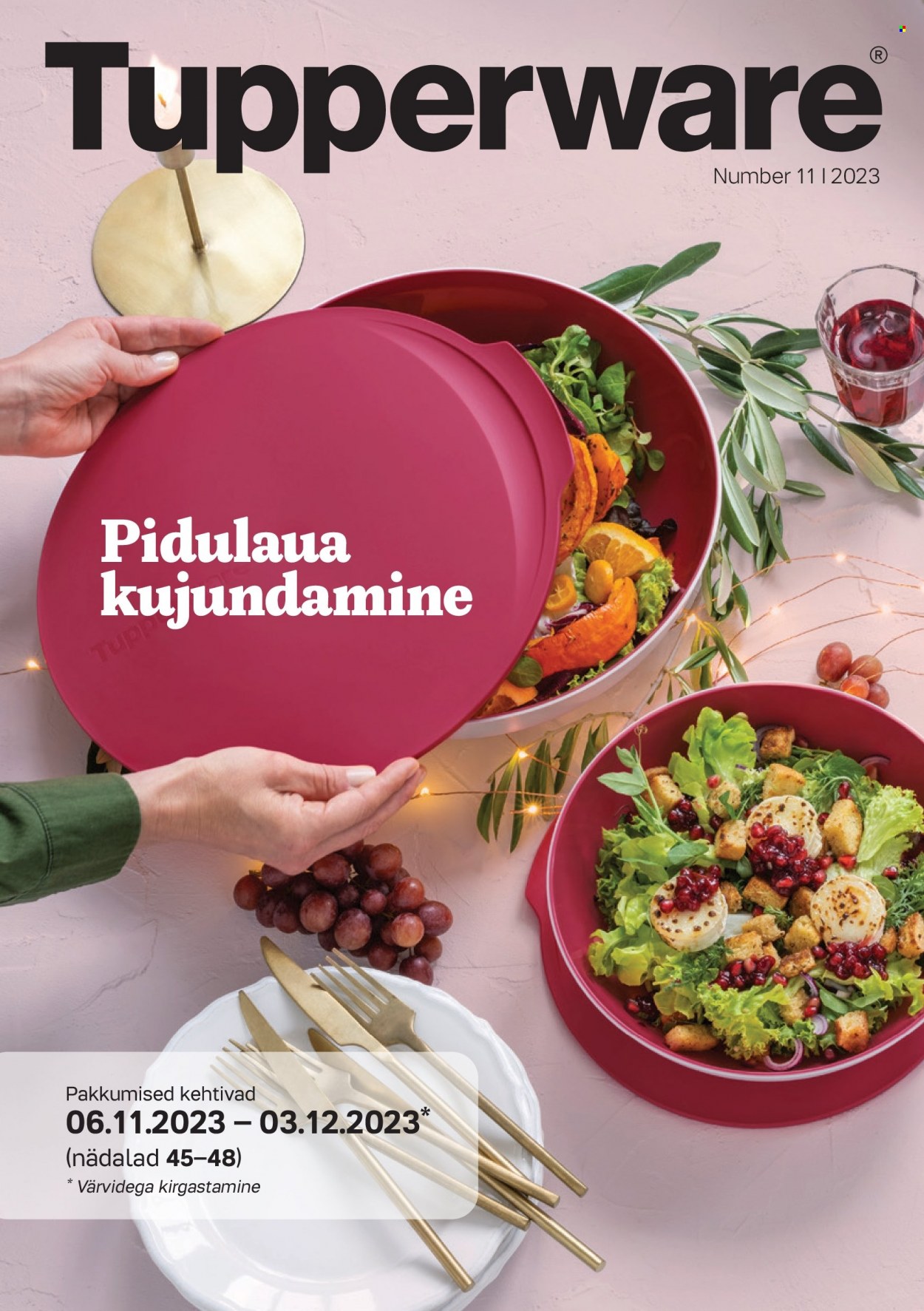 tupperware - Tupperware kliendileht - Pidulaua kujundamine