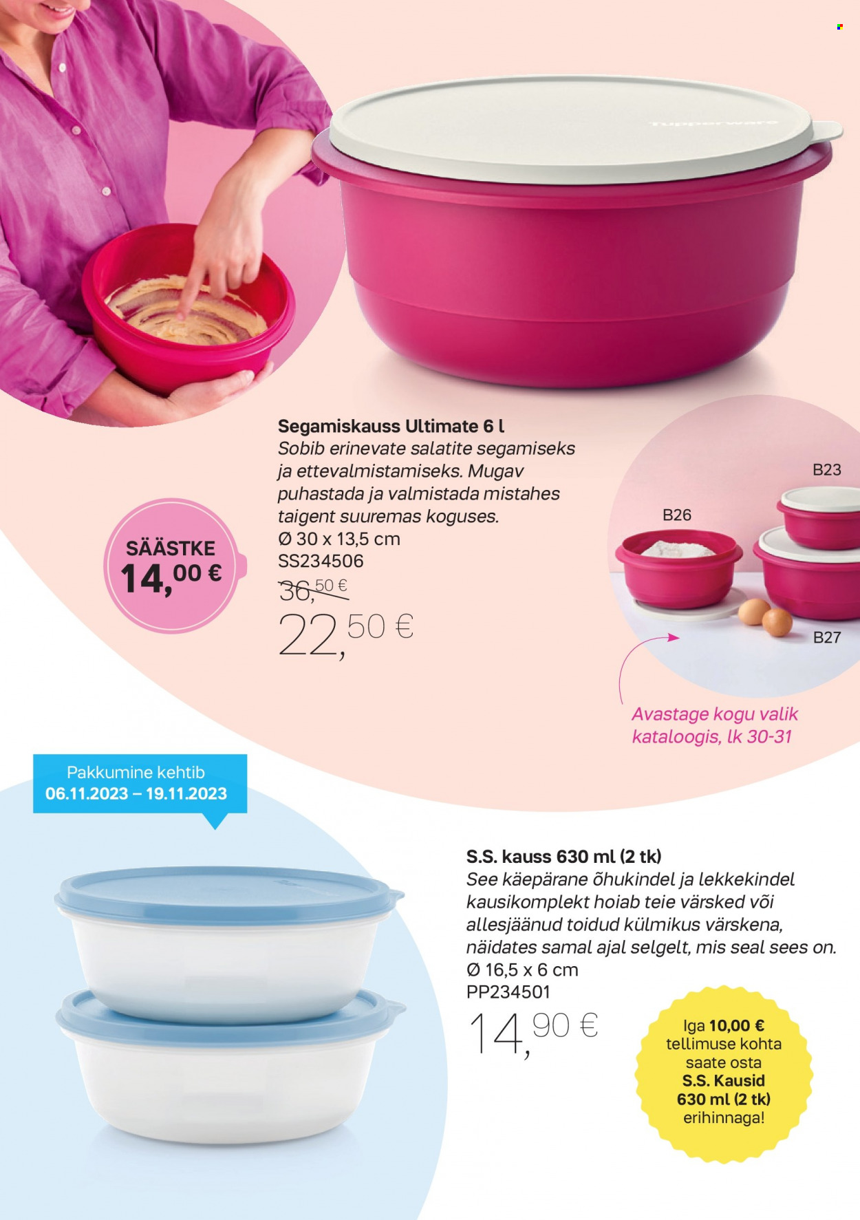 tupperware - Tupperware kliendileht - Pidulaua kujundamine - page: 4