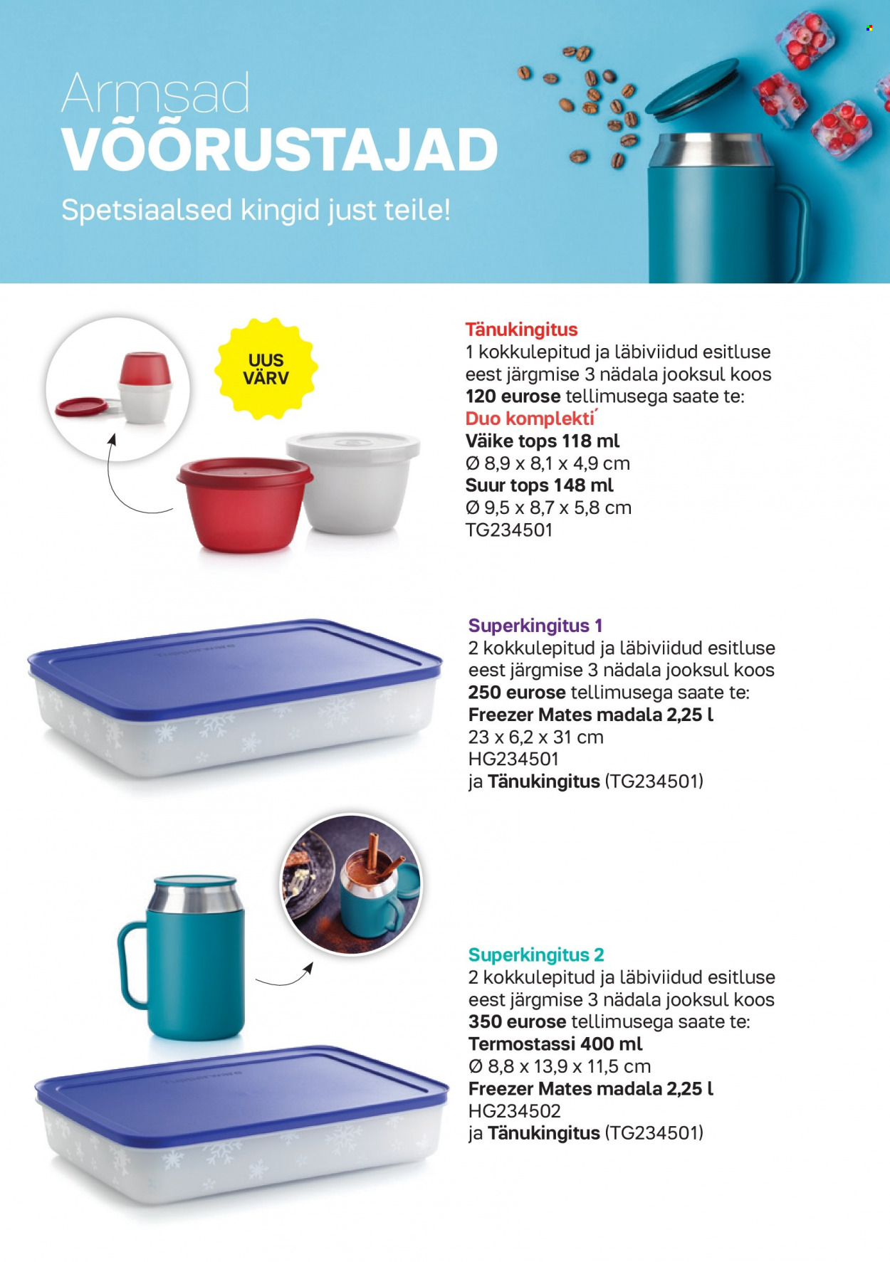 tupperware - Tupperware kliendileht - Pidulaua kujundamine - page: 11