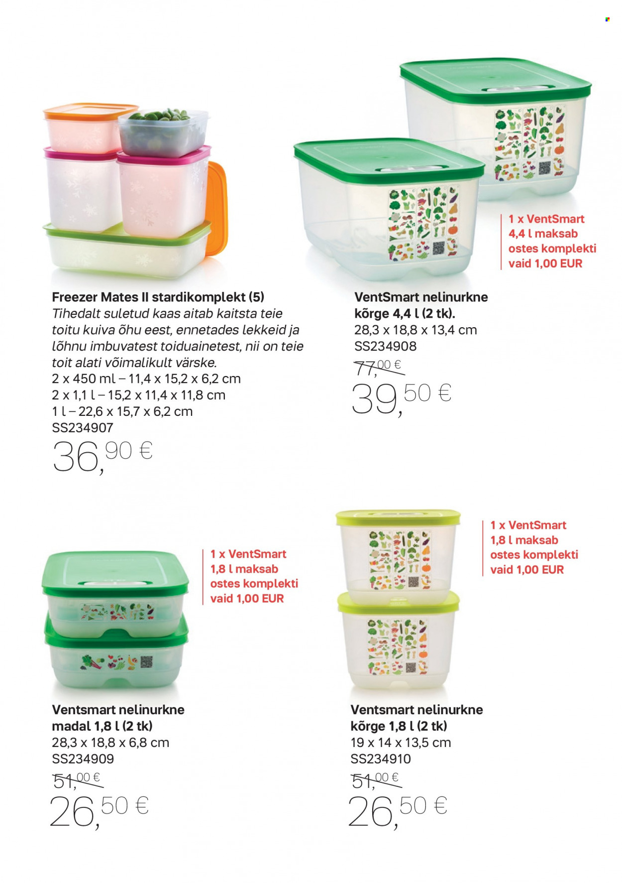 tupperware - Tupperware kliendileht - Parim kokanduskogemus algab, kui valmistate eineid oma lähedastele - page: 5