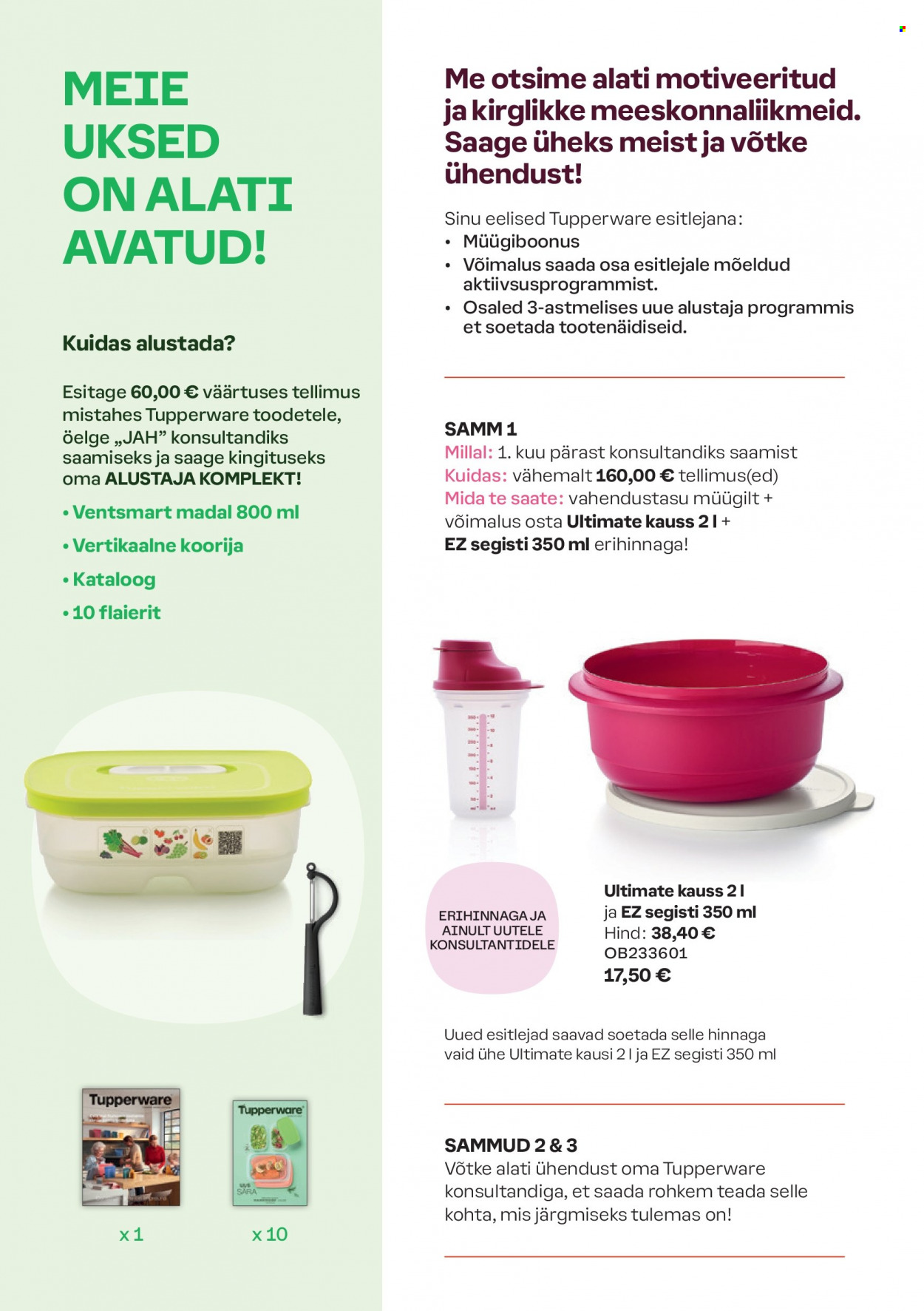 tupperware - Tupperware kliendileht - UUS SÄRA - page: 10