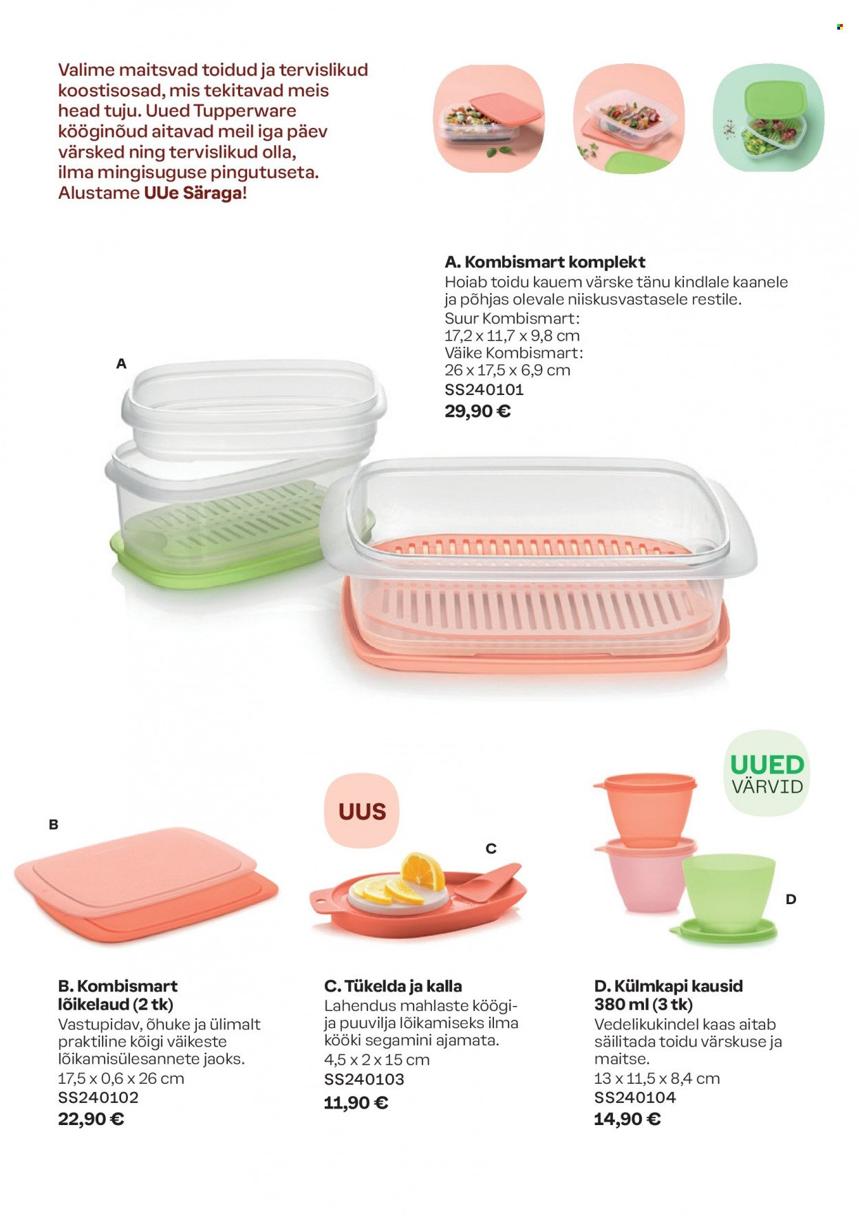 tupperware - Tupperware kliendileht - UUS SÄRA - page: 3