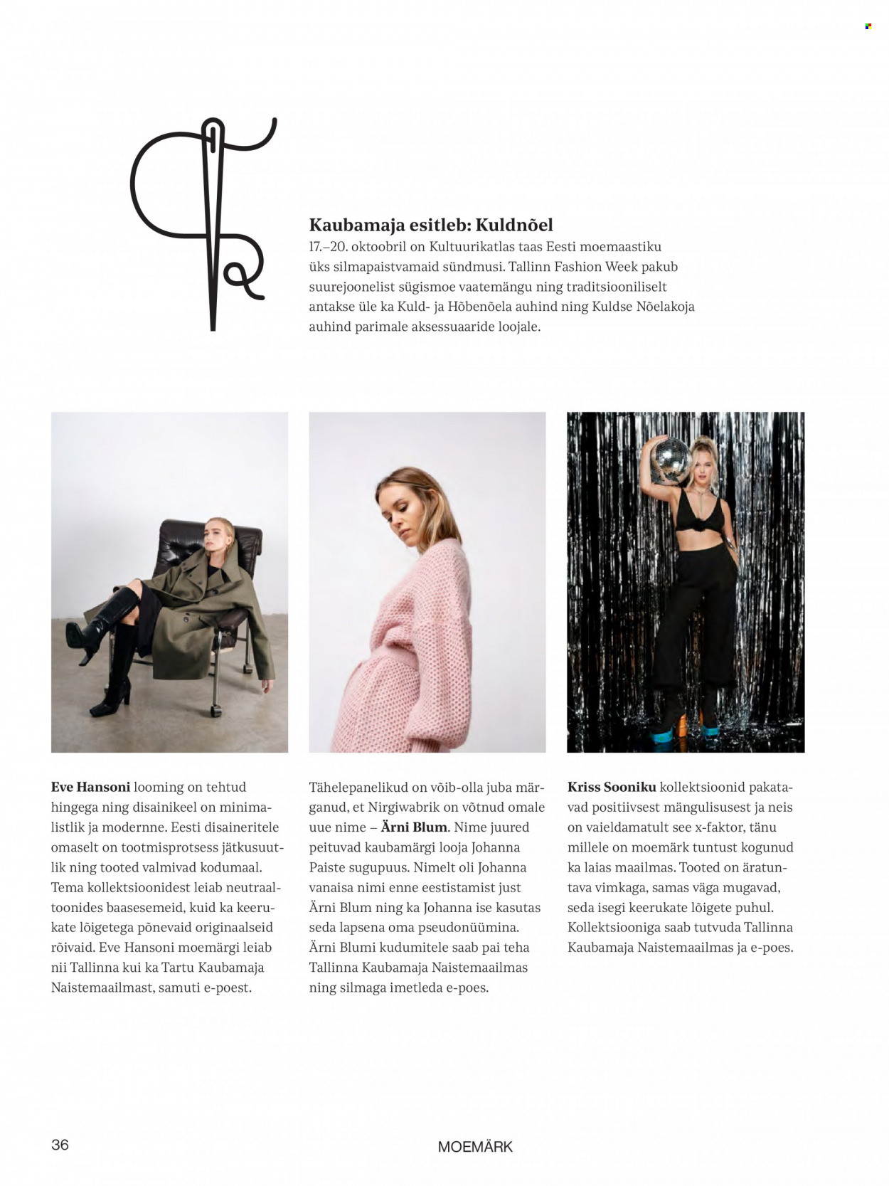 kaubamaja - Kaubamaja kliendileht - page: 36