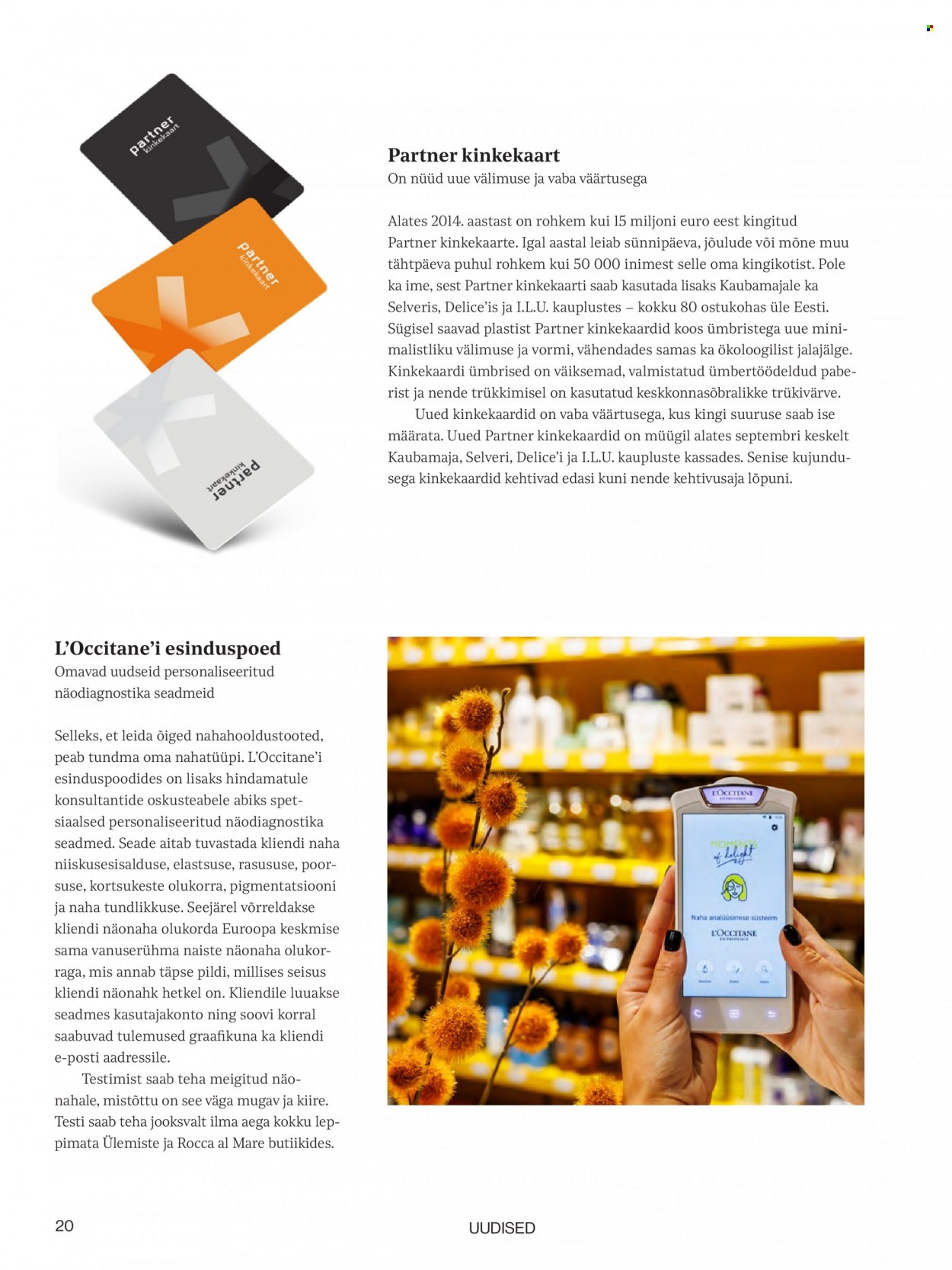 kaubamaja - Kaubamaja kliendileht - page: 20