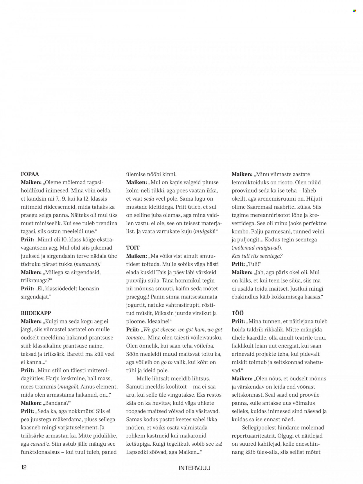 kaubamaja - Kaubamaja kliendileht - page: 12 kaubamaja - Kaubamaja kliendileht - page: 12