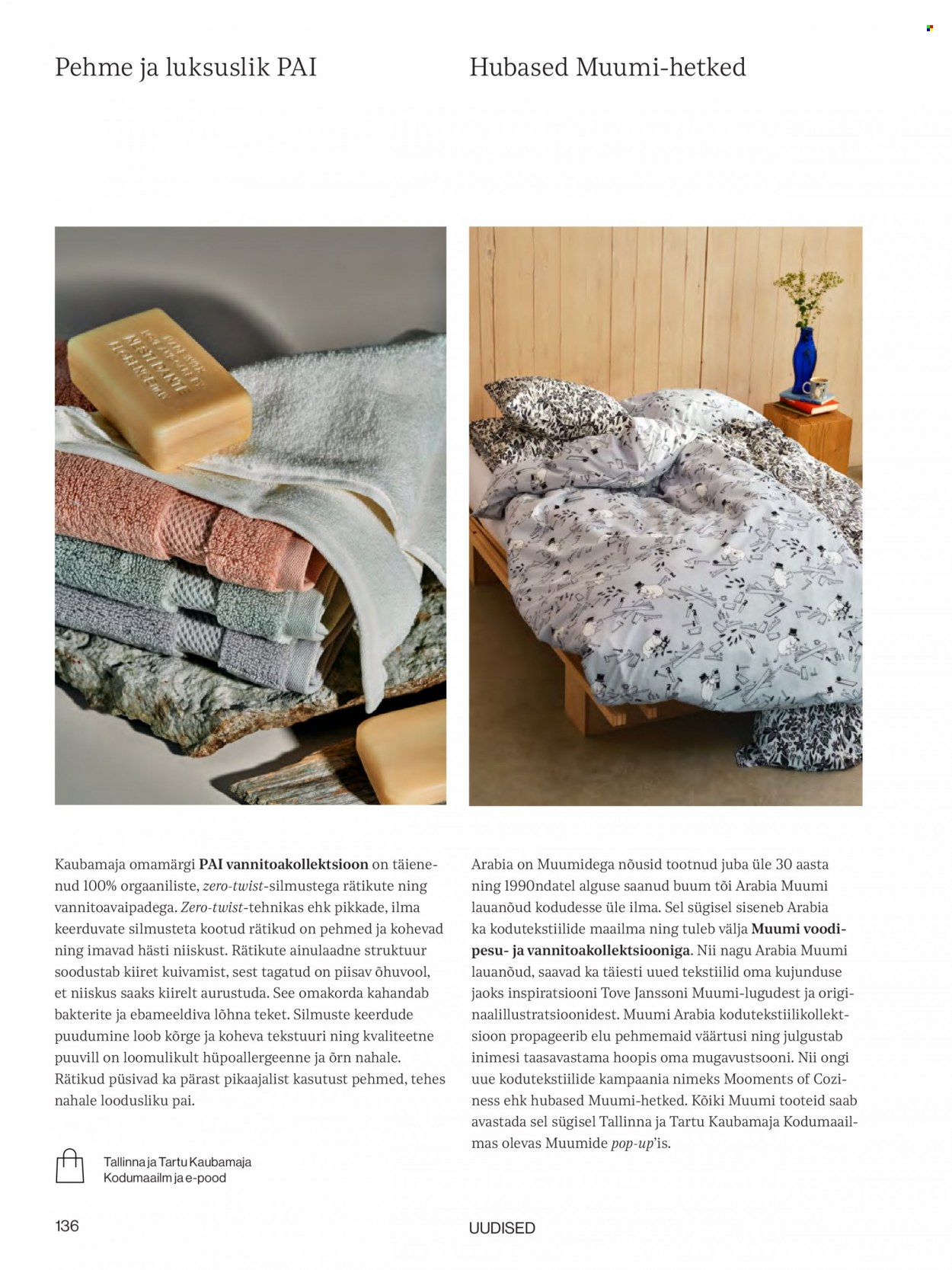 kaubamaja - Kaubamaja kliendileht - page: 136 kaubamaja - Kaubamaja kliendileht - page: 136
