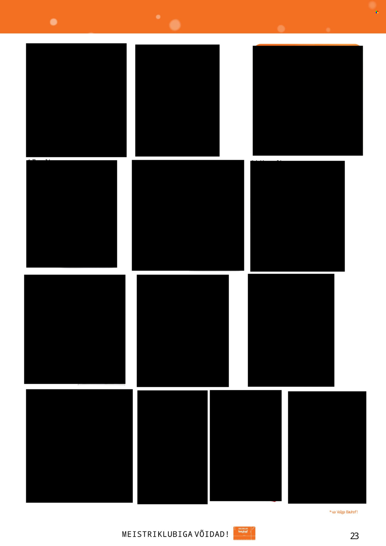 bauhof - Bauhof kliendileht - JÕULUD ALGAVAD BAUHOFIST! (4.11 - 31.12.2025) - page: 23