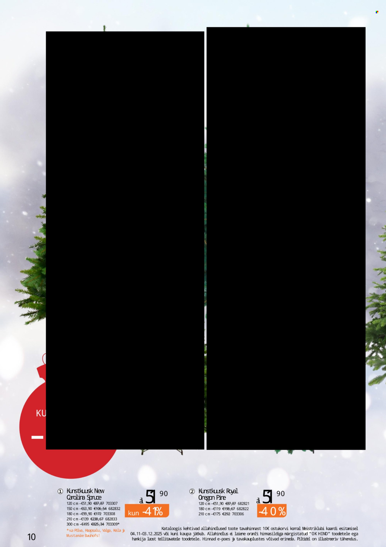 bauhof - Bauhof kliendileht - JÕULUD ALGAVAD BAUHOFIST! (4.11 - 31.12.2025) - page: 10