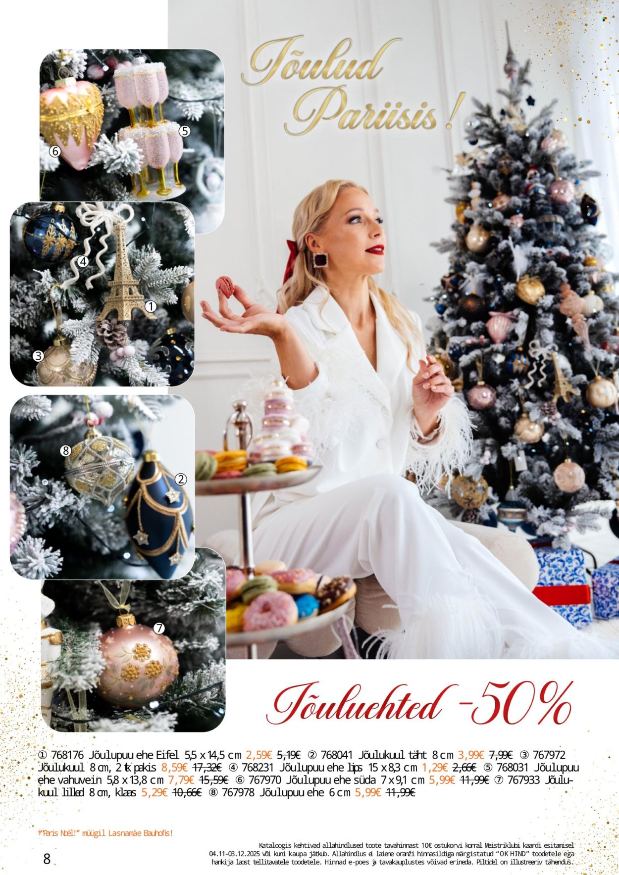 bauhof - Bauhof kliendileht - JÕULUD ALGAVAD BAUHOFIST! (4.11 - 31.12.2025) - page: 8