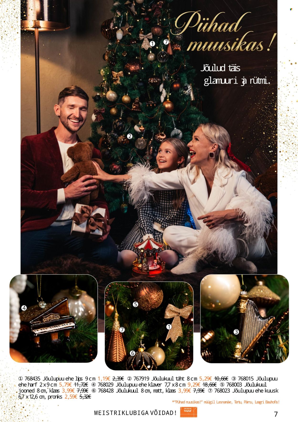 bauhof - Bauhof kliendileht - JÕULUD ALGAVAD BAUHOFIST! (4.11 - 31.12.2025) - page: 7