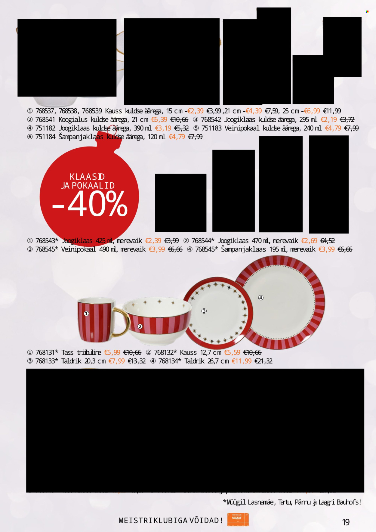 bauhof - Bauhof kliendileht - JÕULUD ALGAVAD BAUHOFIST! (4.11 - 31.12.2025) - page: 19