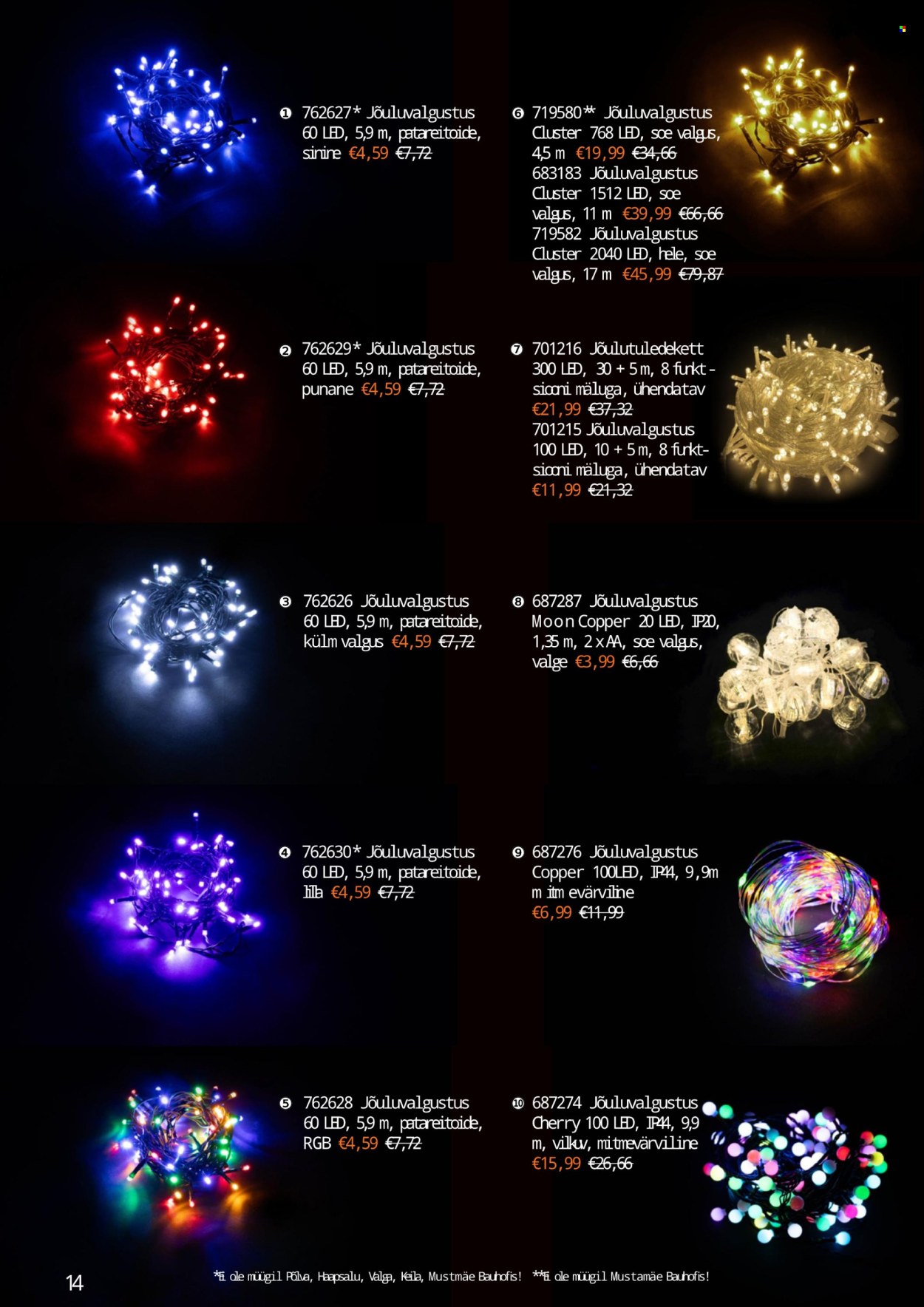 bauhof - Bauhof kliendileht - JÕULUD ALGAVAD BAUHOFIST! (4.11 - 31.12.2025) - page: 14