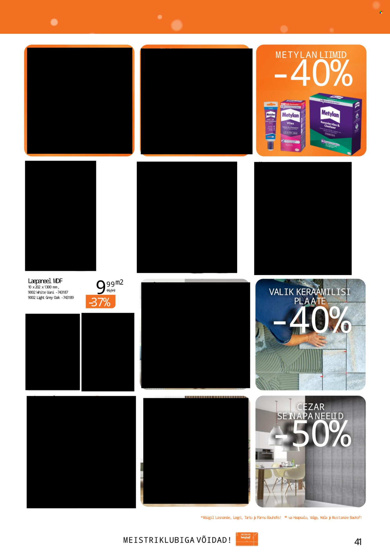 bauhof - Bauhof kliendileht - JÕULUD ALGAVAD BAUHOFIST! (4.11 - 31.12.2025) - page: 41