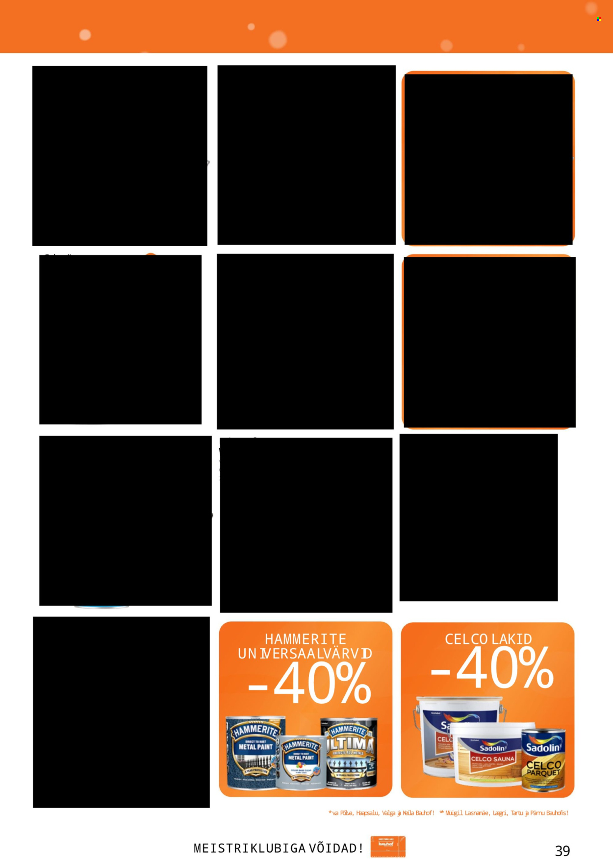 bauhof - Bauhof kliendileht - JÕULUD ALGAVAD BAUHOFIST! (4.11 - 31.12.2025) - page: 39