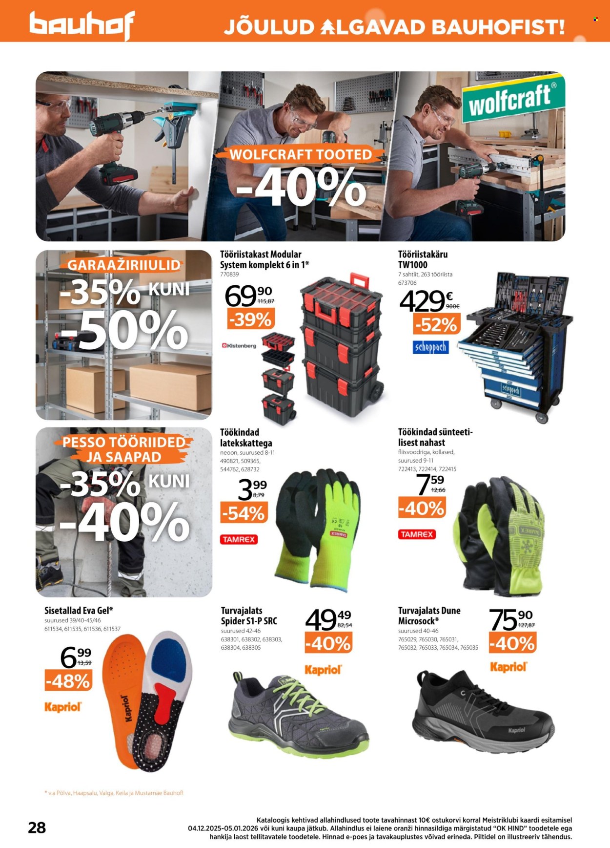 bauhof - Bauhof kliendileht (4.12.2025 - 5.01.2026) - page: 28