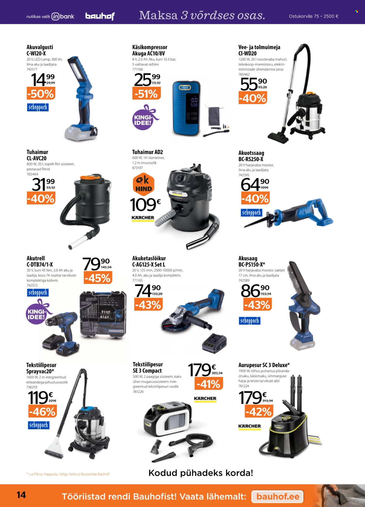 bauhof - Bauhof kliendileht (4.12.2025 - 5.01.2026) - page: 14