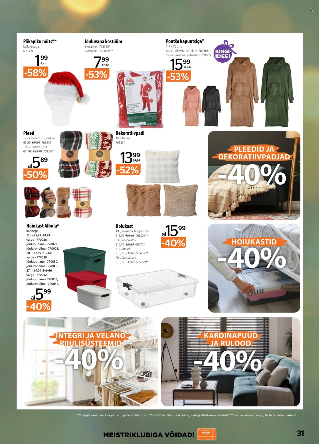 bauhof - Bauhof kliendileht (4.12.2025 - 5.01.2026) - page: 31