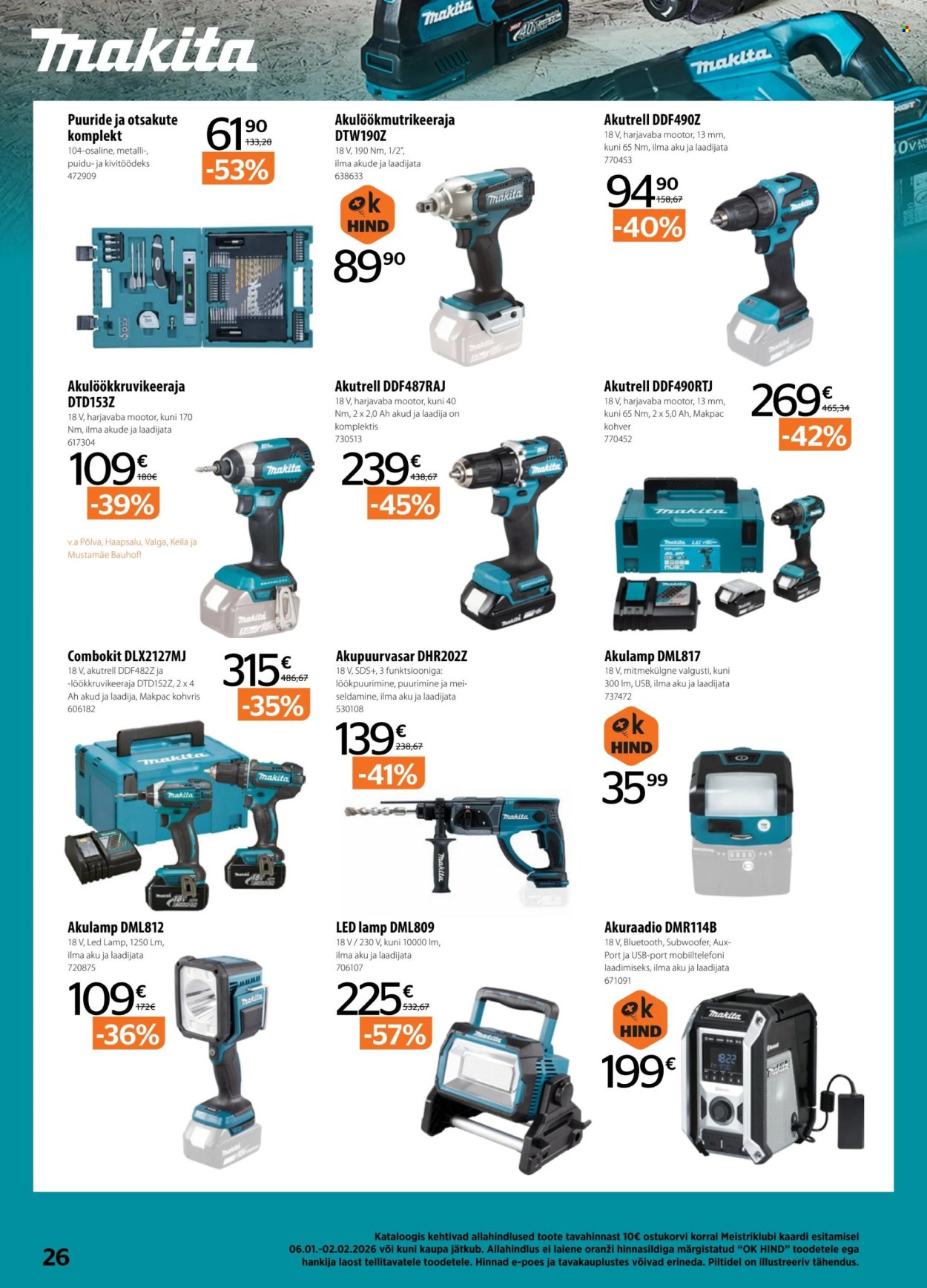 bauhof - Bauhof kliendileht (6.01 - 2.02.2026) - page: 26