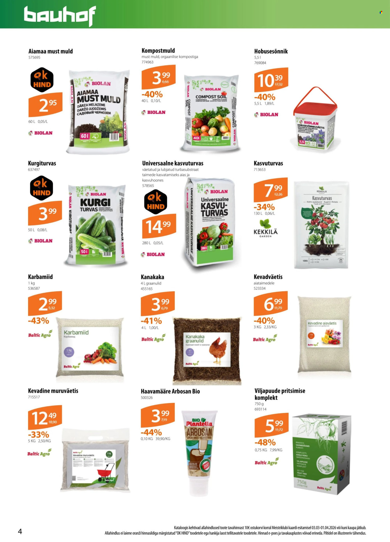 bauhof - Bauhof kliendileht (3.03 - 1.04.2026) - page: 4