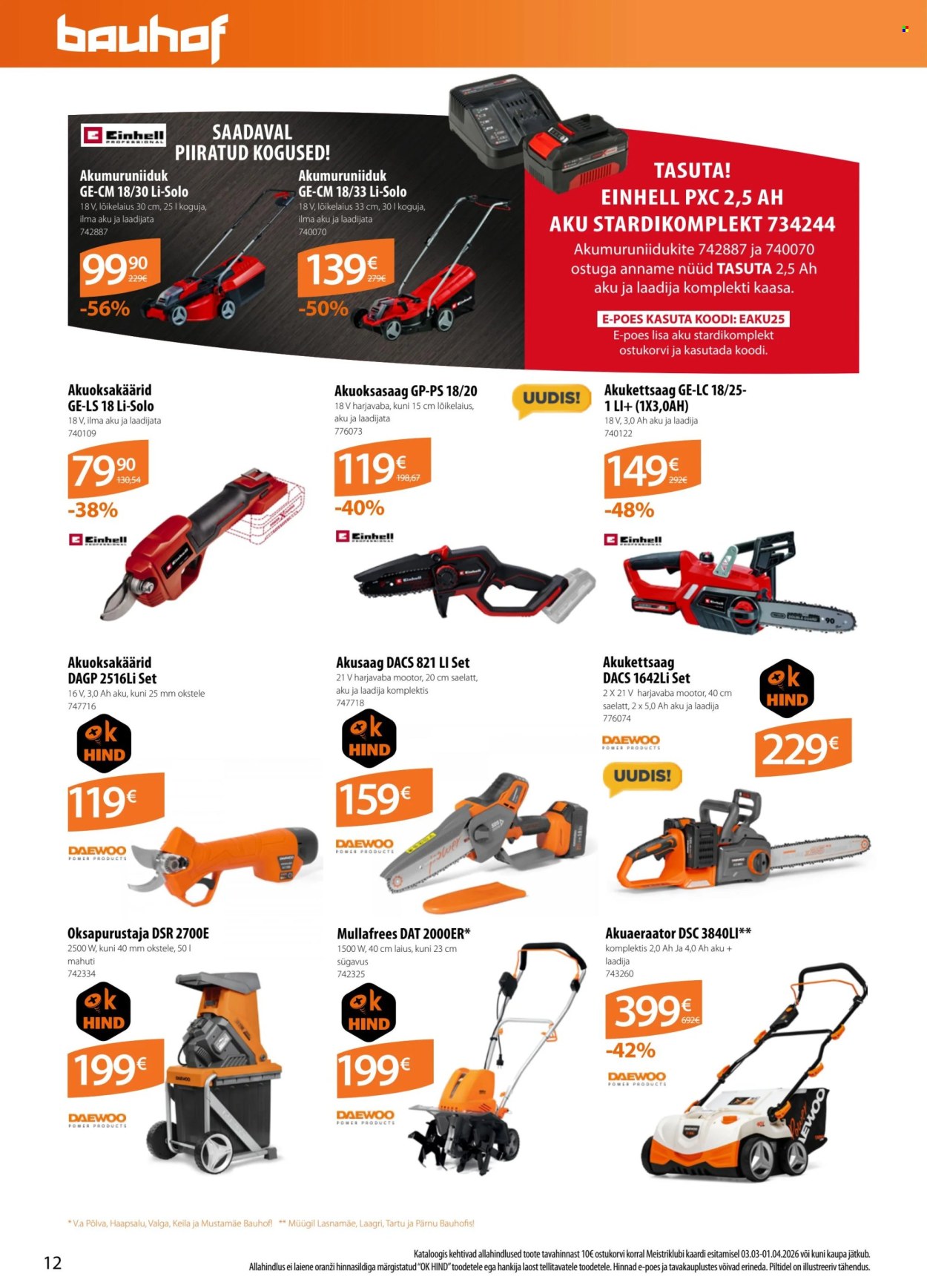 bauhof - Bauhof kliendileht (3.03 - 1.04.2026) - page: 12