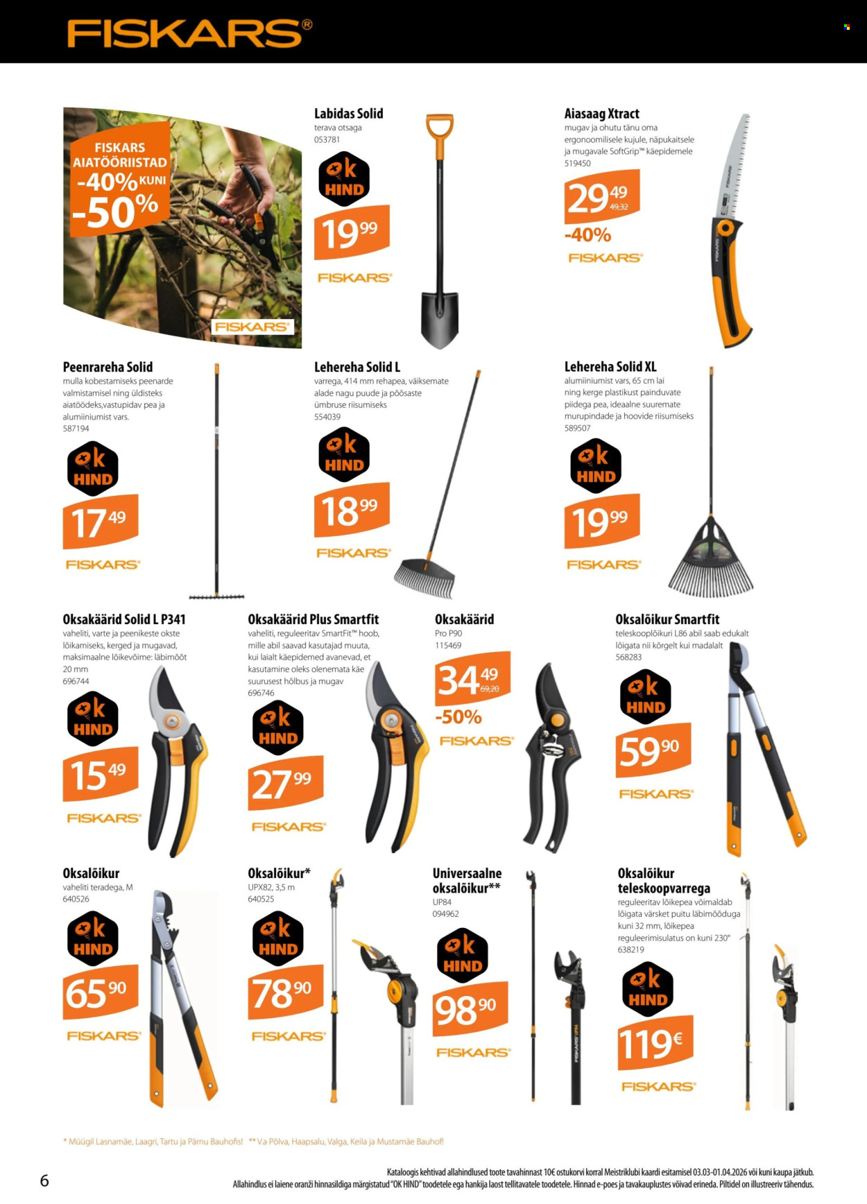 bauhof - Bauhof kliendileht (3.03 - 1.04.2026) - page: 6